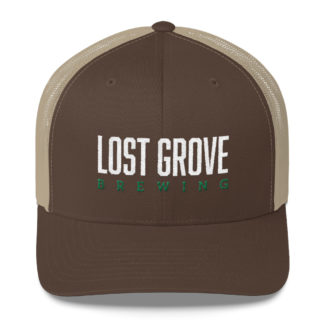 Lost Grove Brewing Logo Mid Profile Trucker Hat