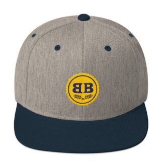 Boise Brewing Icon Flat Bill Snapback Hat