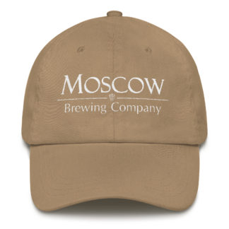 Moscow Brewing Company Text Logo Unstructured Floppy Dad Hat