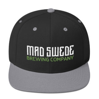 Mad Swede Brewing Flat Bill Snapback Hat