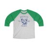Broken Horn Brewing Unisex Tri-Blend 3/4 Raglan T Shirt - Image 2