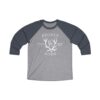Broken Horn Brewing Unisex Tri-Blend 3/4 Raglan T Shirt - Image 4