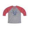 Broken Horn Brewing Unisex Tri-Blend 3/4 Raglan T Shirt - Image 5