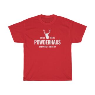 Powderhaus Brewing Logo Men’s Traditional Fit T-Shirt Up To Size 5XL