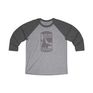 Bear Island Tri-Blend ¾ Sleeve Raglan Baseball T Shirt